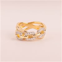 Anillo Ultima Edizione Mujer Classic in Plata AAO2795-GIALLO